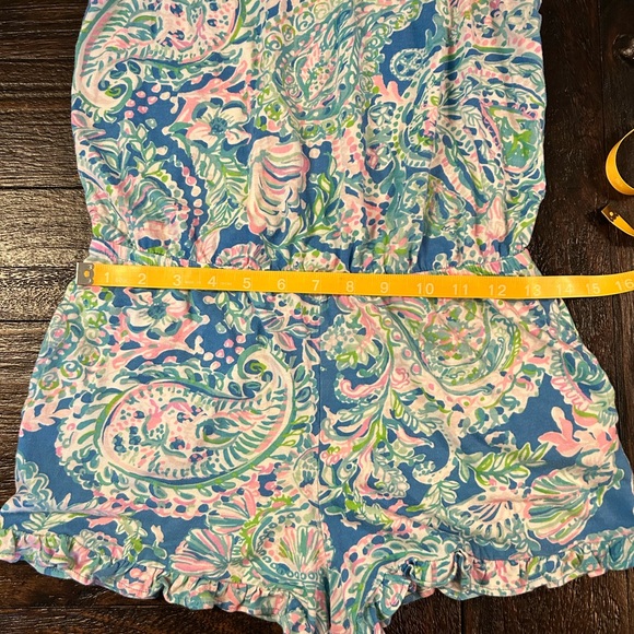 Lilly Pulitzer Cotton Floral Romper - Picture 4 of 9